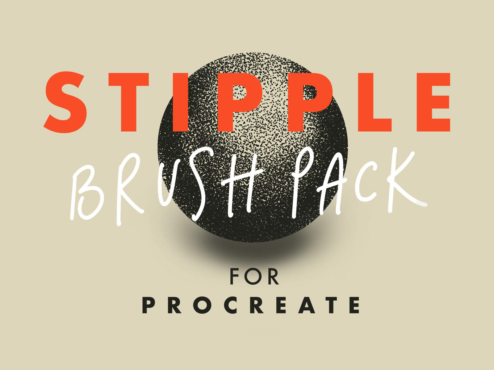 procreate stipple brushes free